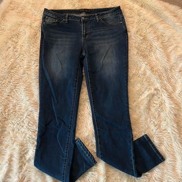 Prana Skinny Jeans Size 12 Tall Inseam Mid Rise - Picture 1 of 9